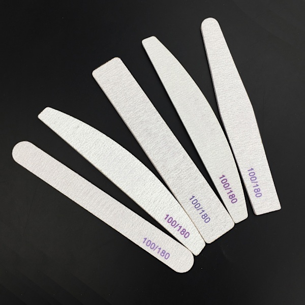 5 dobbeltsidede neglefile - 100/180 - Neglefil - Sort SEK 59