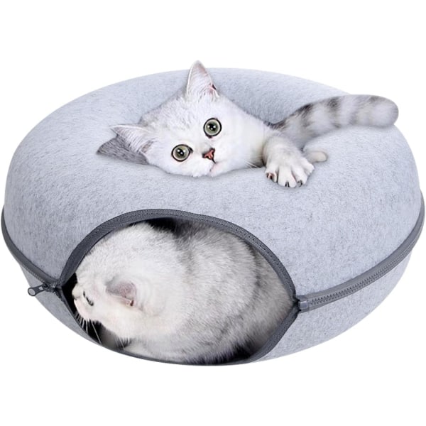 Stor Cat Tunnel Bed Katte Lege Tunnel Bed Cat Tunnel Bed Holdbar R