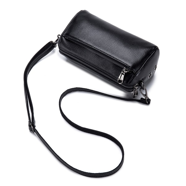 Dam Läder Crossbody Väska Handväska