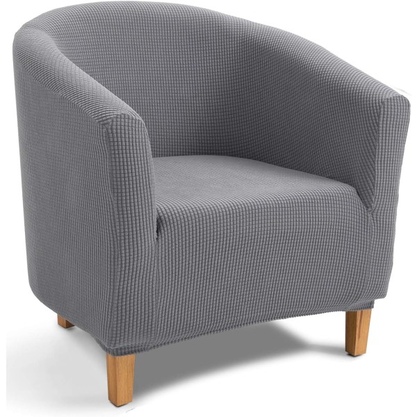Fåtöljöverdrag, Jacquard Stretch Tub Chair Soffa Överdrag (Bad C