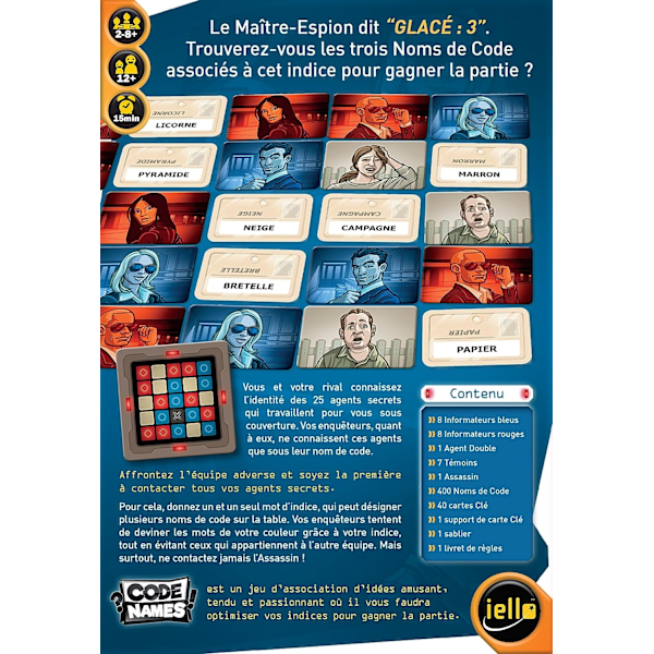 Codenames - Kortspel - Engelsk version