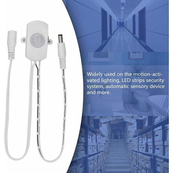 5A DC 5-24V IR Sensor Lyskontakt, Menneskelig Infrarød Sensor Kontakt