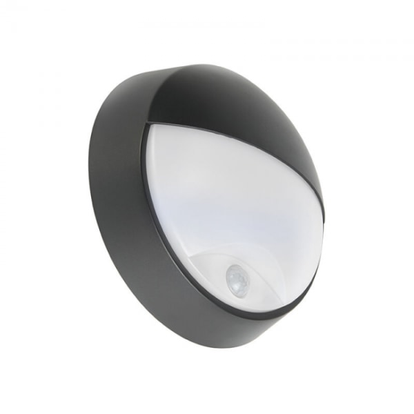 LED-utomhusbelysning med rörelsesensor - 1 lampa - Ø 215 mm -