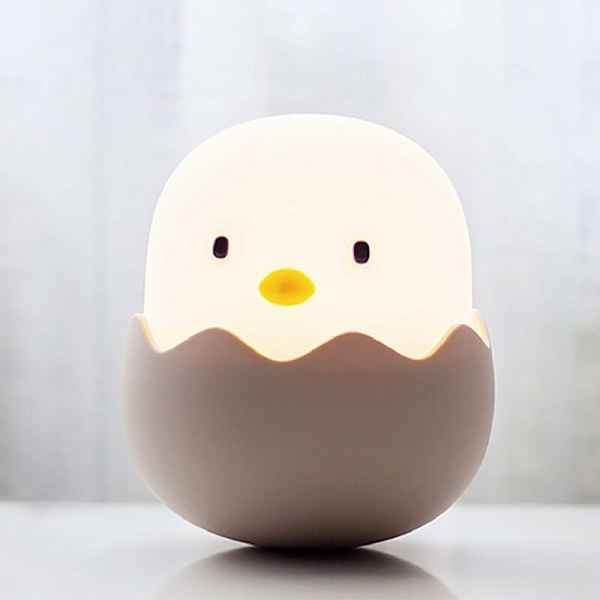LED-nattlampe til børn, USB-genopladelig baby-nattlampe, Sili