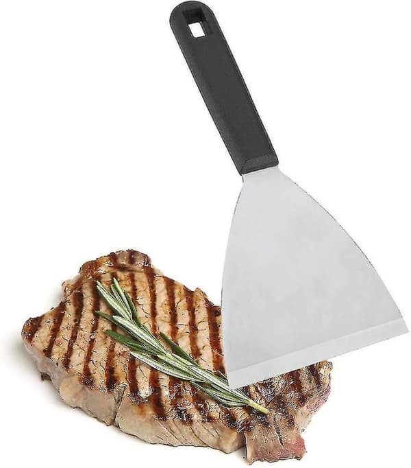 Grillverktyg Triangulär Spatel Diagonal Spade Teppanyaki Stekspad