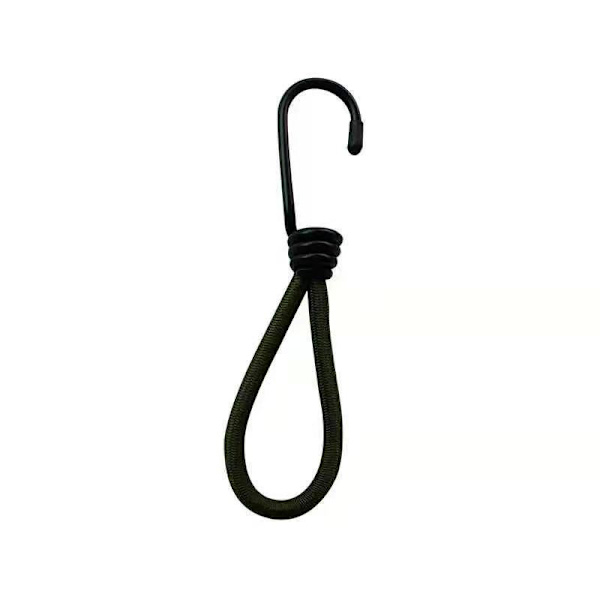 10 kappaleen pakkaus, ammattimainen elastinen kumibungee-kiristin tervalla