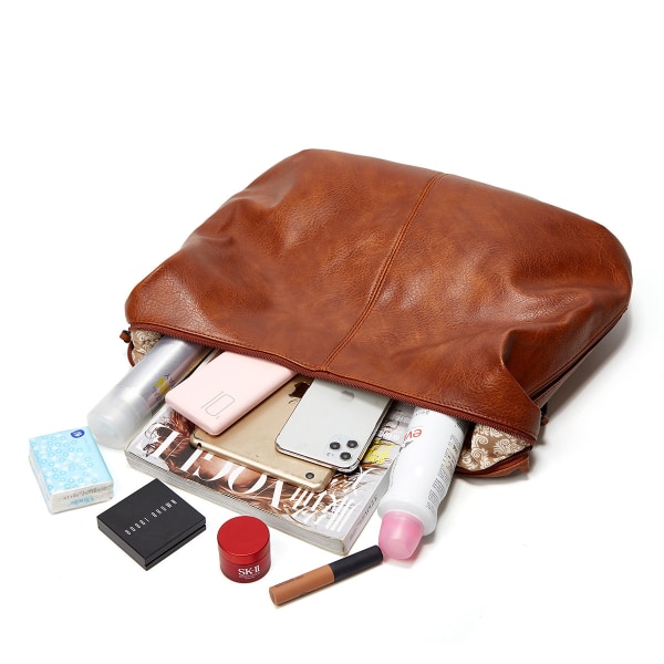 Handväska Damer Stor handväska Set för kvinnor Axelväska Väskor 3 Pi