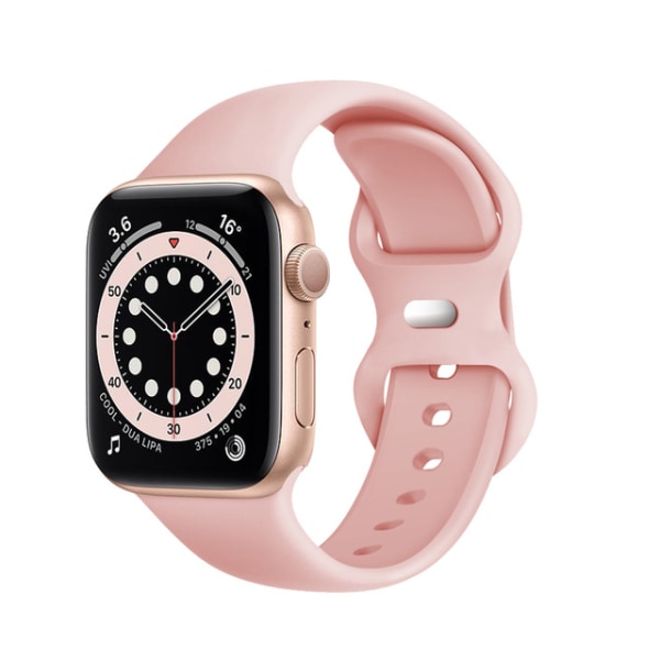 Lys pink, 38mm/40mm/41mm (SM) kompatibel til Apple watch76 stra