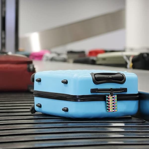 Silikon bagasjelapper, 2 stk. bagasjelapper koffert reiselapper for