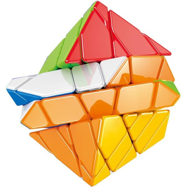 4x4 Axis Magic Cube 4x4 Klistremerkeløs Axis Speed ​​Cube 4x4x4 Fishe