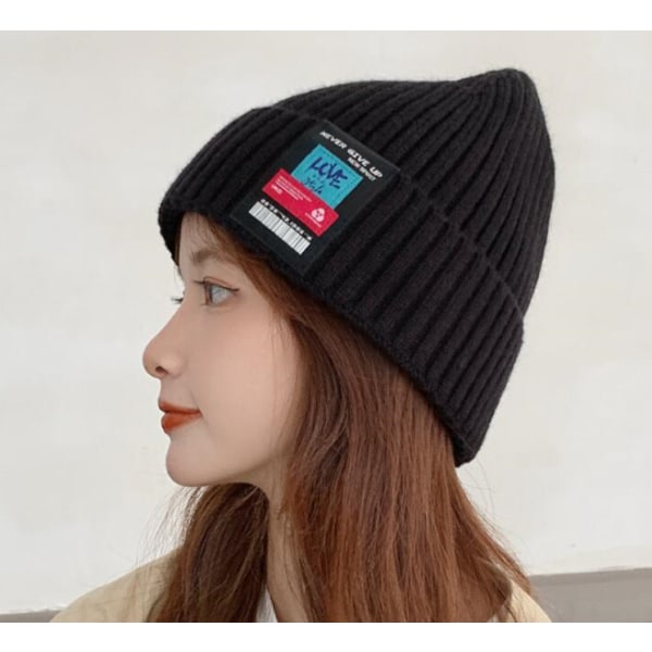 Naisten hattu syksy ja talvi Korean kirjeverkko lämmin villahattu r