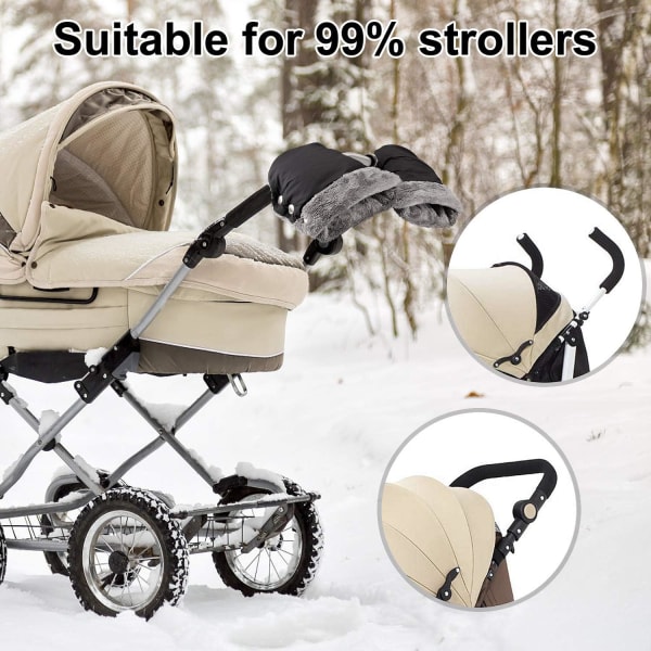 Barnvagnshandskar Baby Barnvagnshandskar Mjuka Varma Vindtäta och Vattentäta