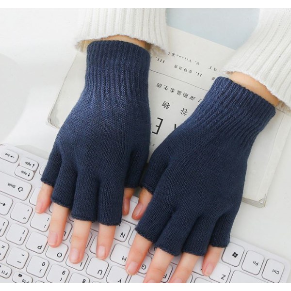 3 par fingerlösa handskar, vantar och halvfinger vintersol