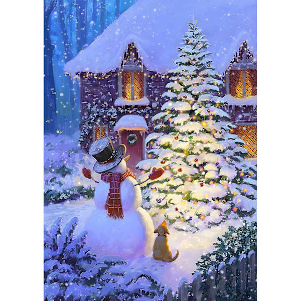 Noël Diamond Painting Strass Complet, Broderie Diamant Kit Comple