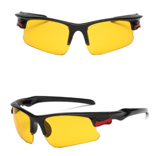 Gul Sort Ramme, Anti-Dug Anti-Scratch Transparent Sikkerhed