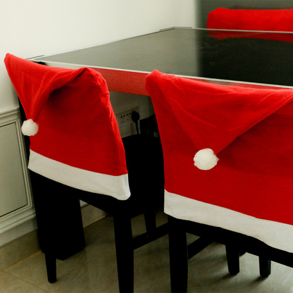 10 st julstolsöverdrag - Juldekorationer för jul