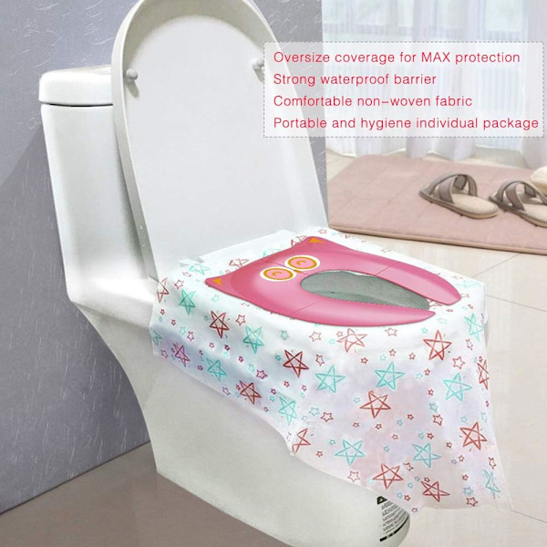 20 stk. engangs toiletovertræk, engangs toiletkummeovertræk, T