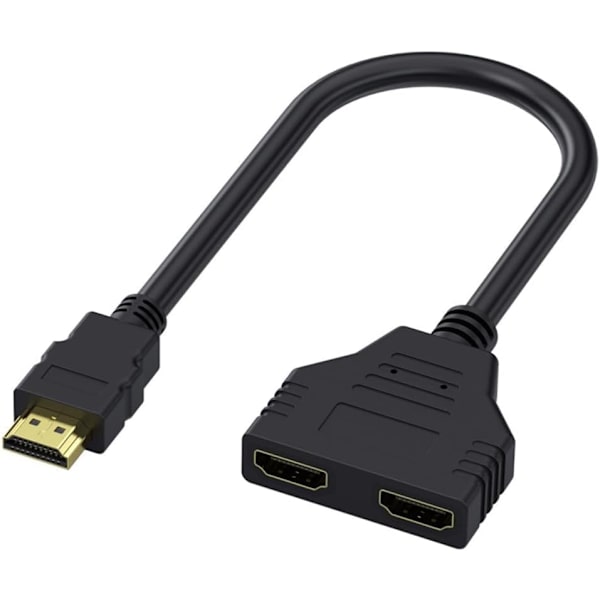 En Ingång Två Utgångsdelare, HD 1/2 Konverteringskabel, HDMI-delare