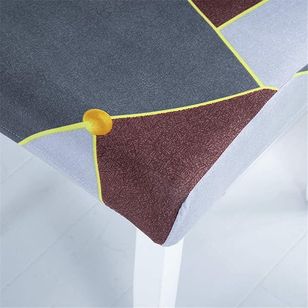 Spisebordstoltrekk Patchwork Trykt Stoltrekk Vaskbart Stretch