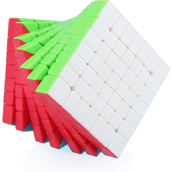 Speed Magic Cube Stickerless 7x7 7x7x7 Smooth Brain Teasers Stock