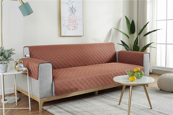 Vattentätt sofföverdrag (Orange, 3-sits) Sofföverdrag Canape Protec