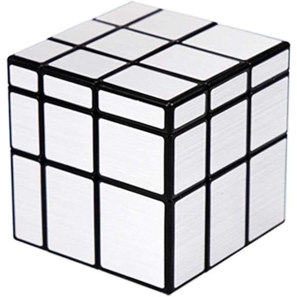 Magisk speilkub, 3x3 speilkub med PVC-klistremerke 3D-puslespill