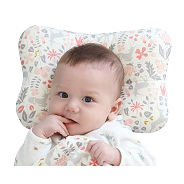 Babykudde för nyfödda, andningsbar 3D andningsbart nät, ekologisk