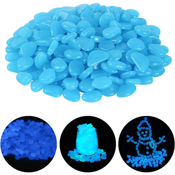 100 st Luminous Stone, Luminous Pebble Artificial Pebbles Decora