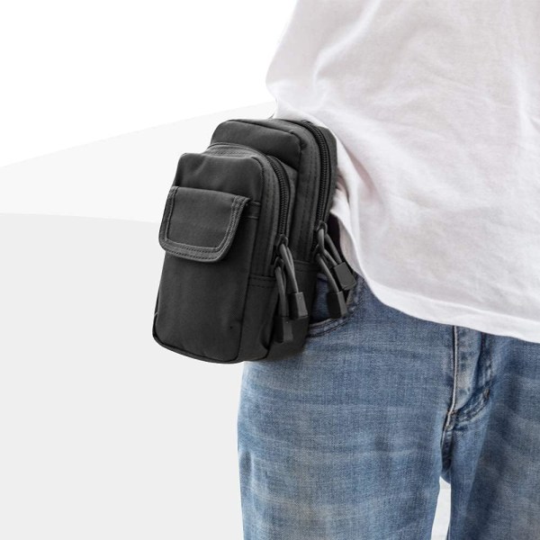 Sports Hiking Fanny Pack Midjeväska Armé Militär MOLLE Taktisk