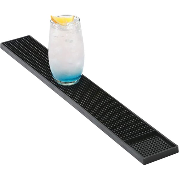 PVC Rubber Bar Mat, Non-Slip Drainage Mat Waterproof Bar Serving