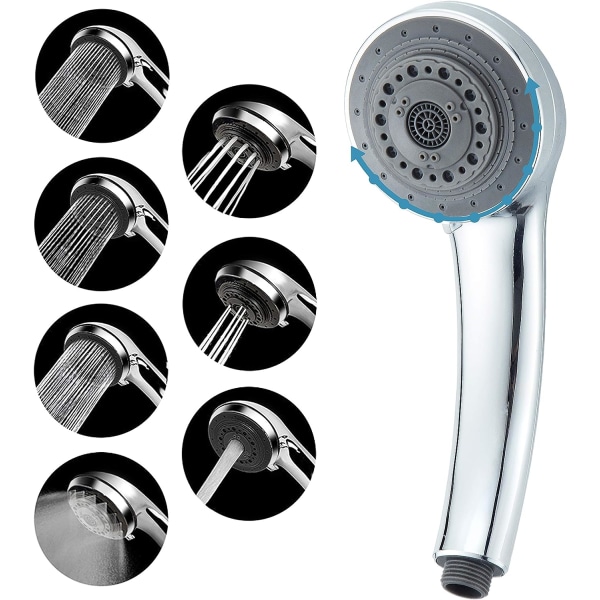 Luxury shower, universal adjustable hand shower, suitable for bat