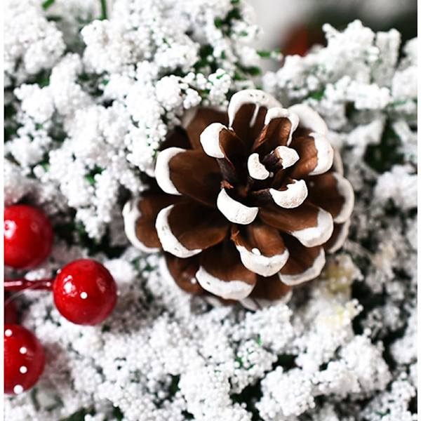 30 cm julkrans, dörrkrans med julkula jul