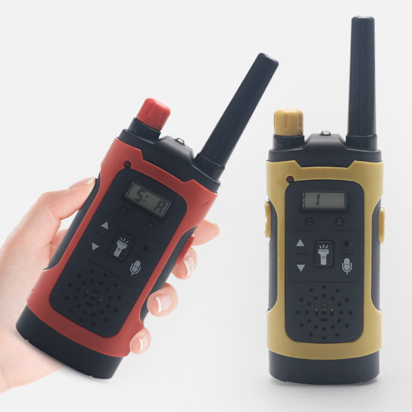Orange 2 st Intercom och videofon handhållen trådlös kommunikation