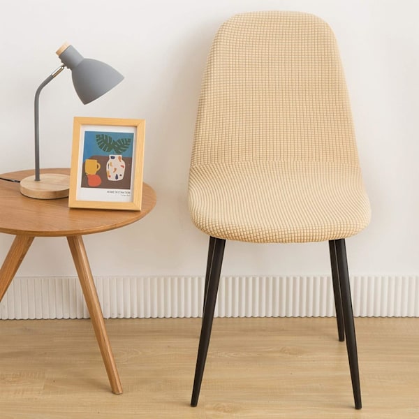 Skandinaviska matstolsöverdrag Jacquard Stretch stolsöverdrag