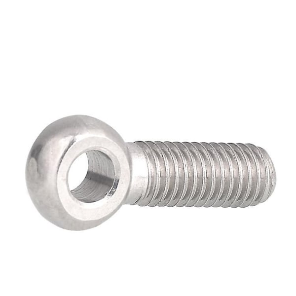 6 stycken M8 x 30mm rostfria öglebultar
