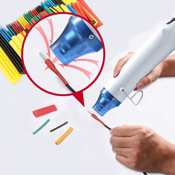 Mini-lämpöpuhallin, 220V kohokuviointiin tarkoitettu lämpöpuhallin DIY-töihin, kuumailmapuhallin Sc