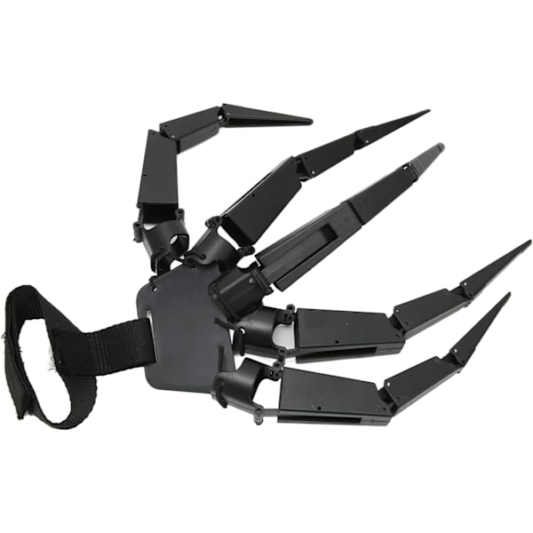 Halloween leddfingerutvidelser, 3D-trykte skumle skjelett Ha
