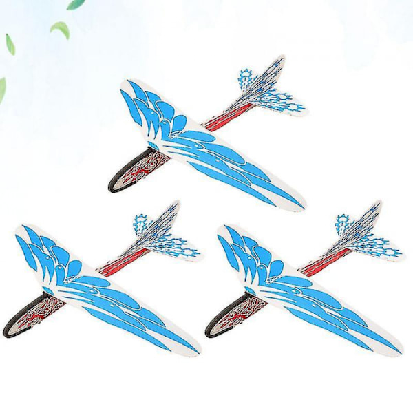 3 st DIY-flygplansmodeller Handcraft Aircraft Models Barn Cirkel Aroun