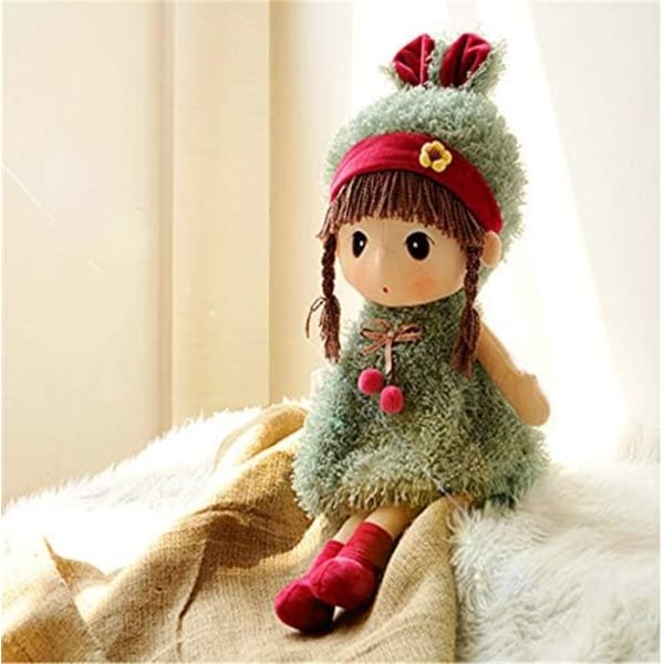 40CM Baby Girls Rag Doll Girl Decoration Companion Toys Cute Soft