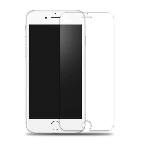 3-delt herdet glass iPhone 7/8 skjermbeskytter gjennomsiktig