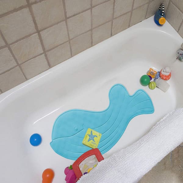 Antislip gummibadmatta 35 * 75 cm, med sugkoppar, antibacte