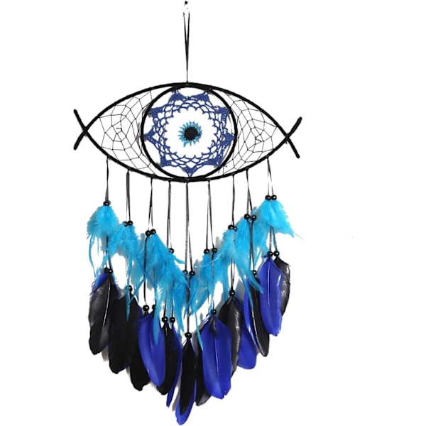 1 stk. Devil Eye Tapestry Dream Catcher Tapestry Boho Håndlaget Macra