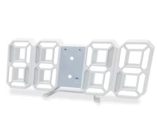 3D digitaalinen herätyskello, seinälle LED-digitaalikello
