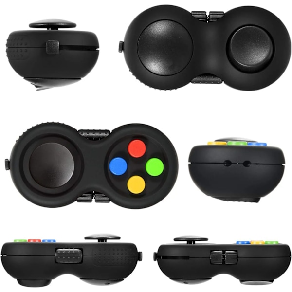 8-funktioners Fidget Toy Cube Controller Stressavlastning för ADD HD Au