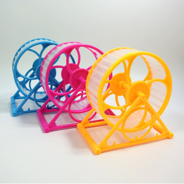 Metal Surface Hamster Træningshjul Sæt med 3 stykker - Random Co