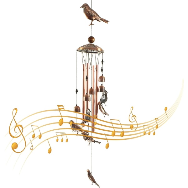 Formede Wind Chimes, Romantisk Mobile Wind Chimes, Wind Catcher, Ch