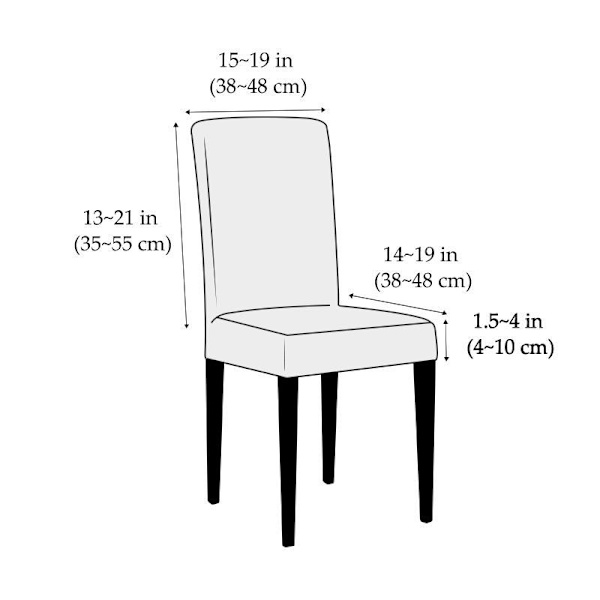 Vattentät Jacquard Rutiga Chaise Longue Överdrag - Taupe, Universal