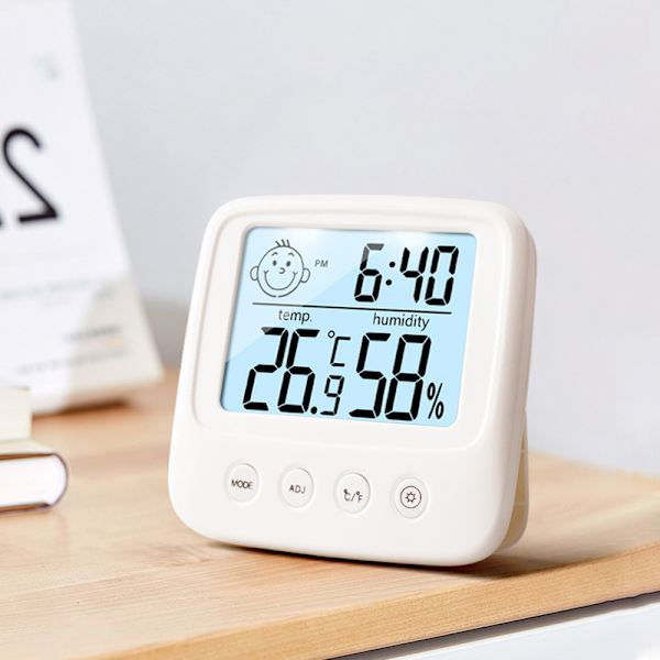 Inomhus termometer digital hygrometer, inomhus väderstation, Hu