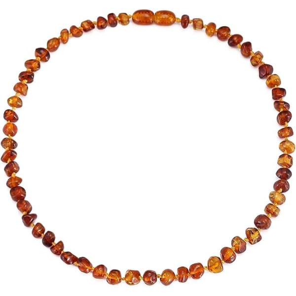 Amber halsband (unisex) -- Baltisk bärnsten halsband