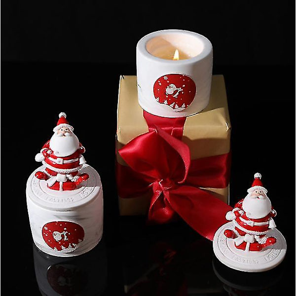 Kvinners juleduftende stearinlys gave, aromaterapistearinlys for hjemmet